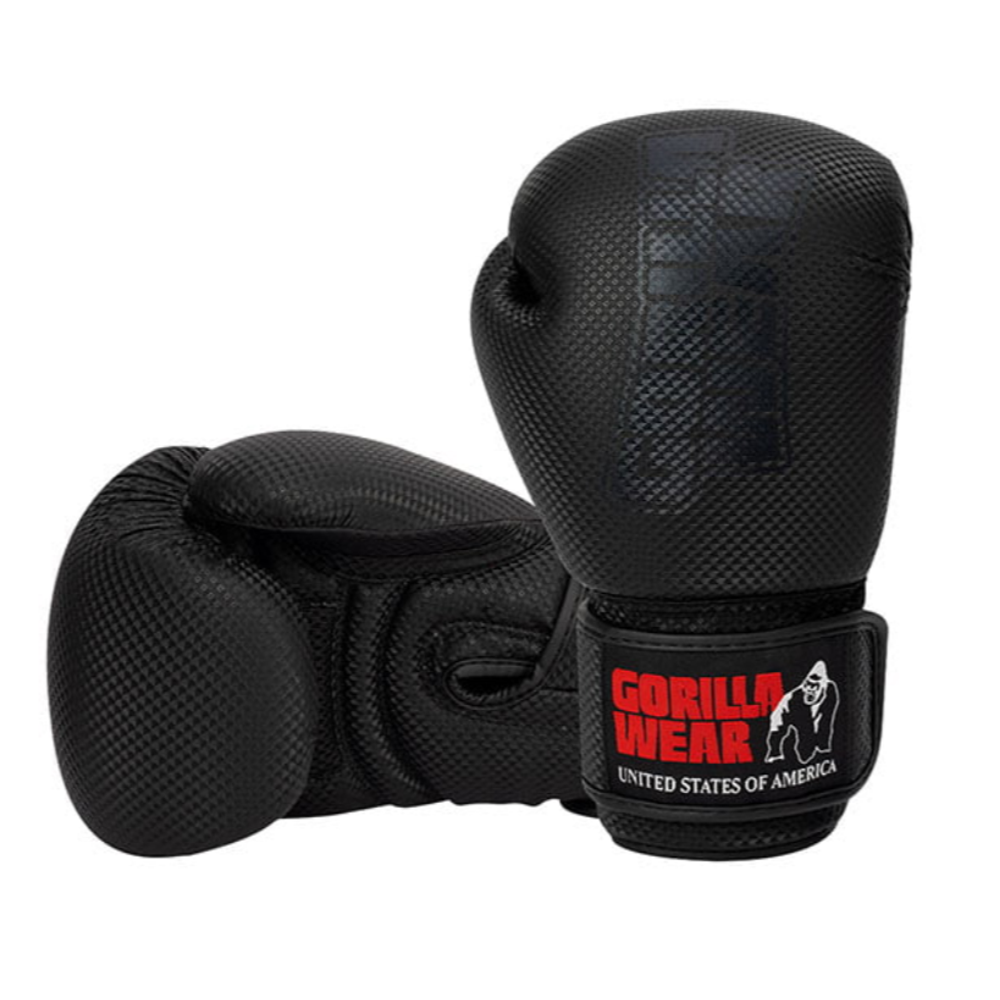Gorilla Wear Bokserske rukavice Montello - Black - 10oz slika 4