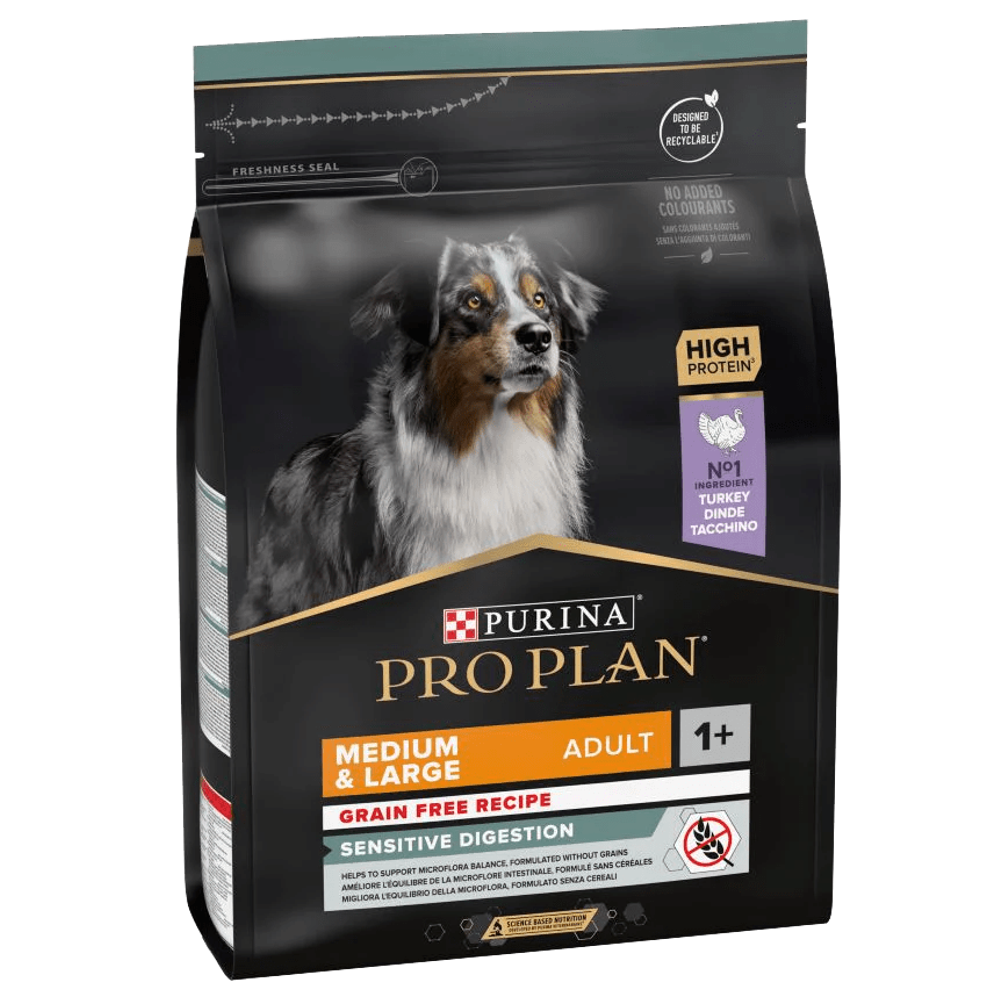 Pro Plan Adult M/L Sensitive Digestion puretina 2,5 kg slika 1