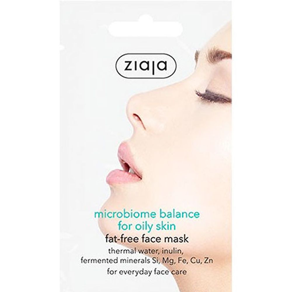Ziaja Microbiome maska za masnu kožu 7ml slika 1