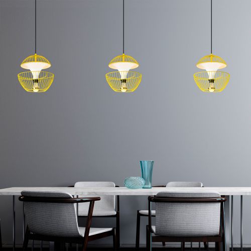 Telmander - 11420 Yellow Chandelier slika 1