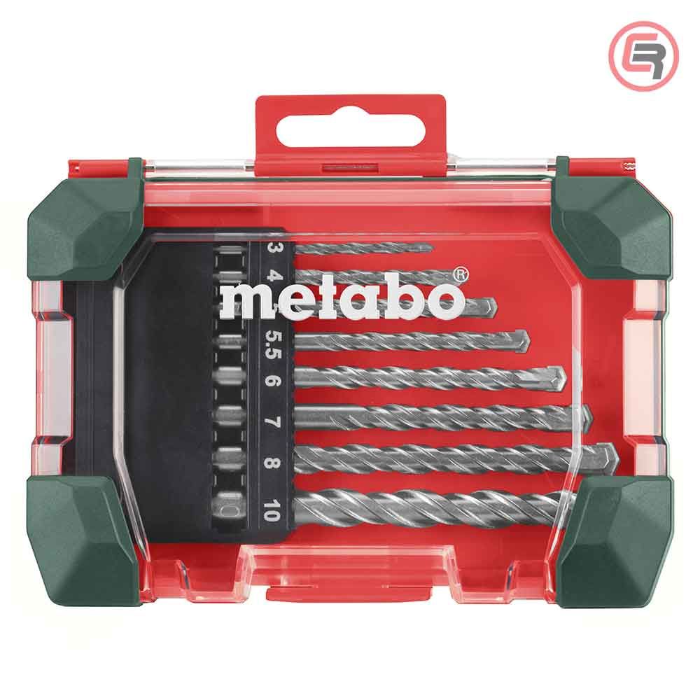 Metabo Garnitura Svrdala Za Beton 3-10 mm / 8 dijelna U PVC Kutiji "SP" – 626706000 slika 2