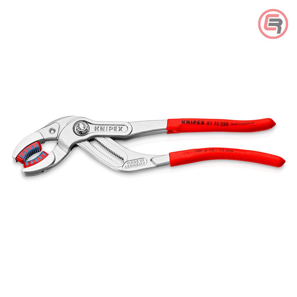 Knipex Kliješta Za Cijevi i Sifone Sa Plastičnim Uloškom 250 mm - 81 13 250 slika 1