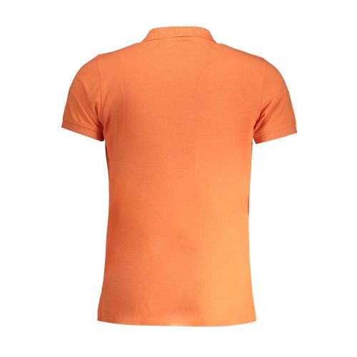 NORWAY 1963 MEN'S ORANGE SHORT SLEEVE POLO SHIRT slika 2