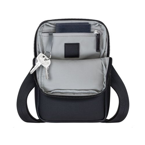 Torba za tablet RivaCase 8" Lantau 8810 Black Melange Crossbody slika 6