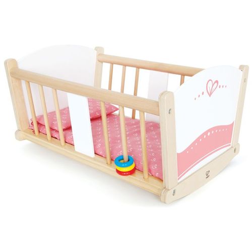 Hape Drvena kolijevka za lutke Rock-a-Bye Cradle E3601A  slika 1