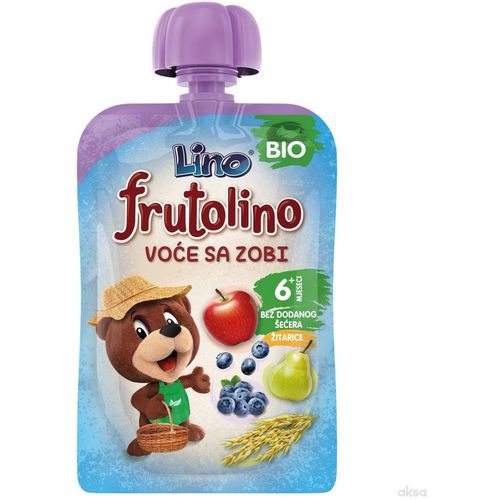 Lino frutolino voće sa zobi pouch 100g slika 1