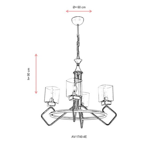Luster Antiquation AV-1740-4E slika 6