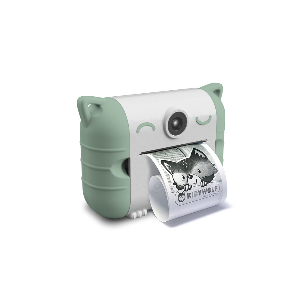 Kidywolf Dječiji fotoaparat sa termo printerom Kidyprint, 8MP - Green slika 1