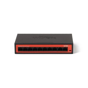 Wi-Tek WI-PS210H 10-Port 48V 100Mbps economical PoE Switch with 8-Port PoE