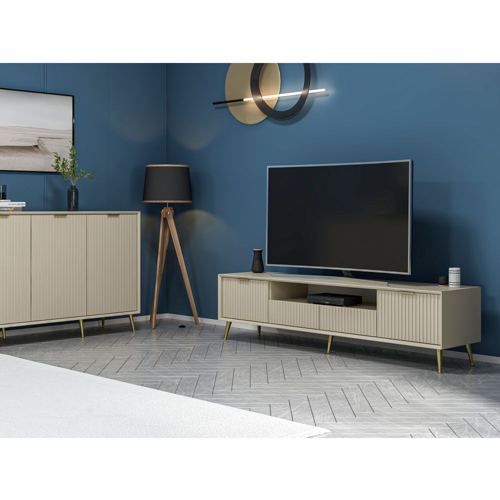 Luxe Sandstone TV Stand slika 5