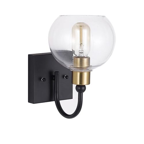 Lampa kinkiet black gold APP1580-1W slika 2