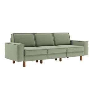 Sofa za 3 Osobe Sparrow Extra - Boje: Morska Zelena i Orah