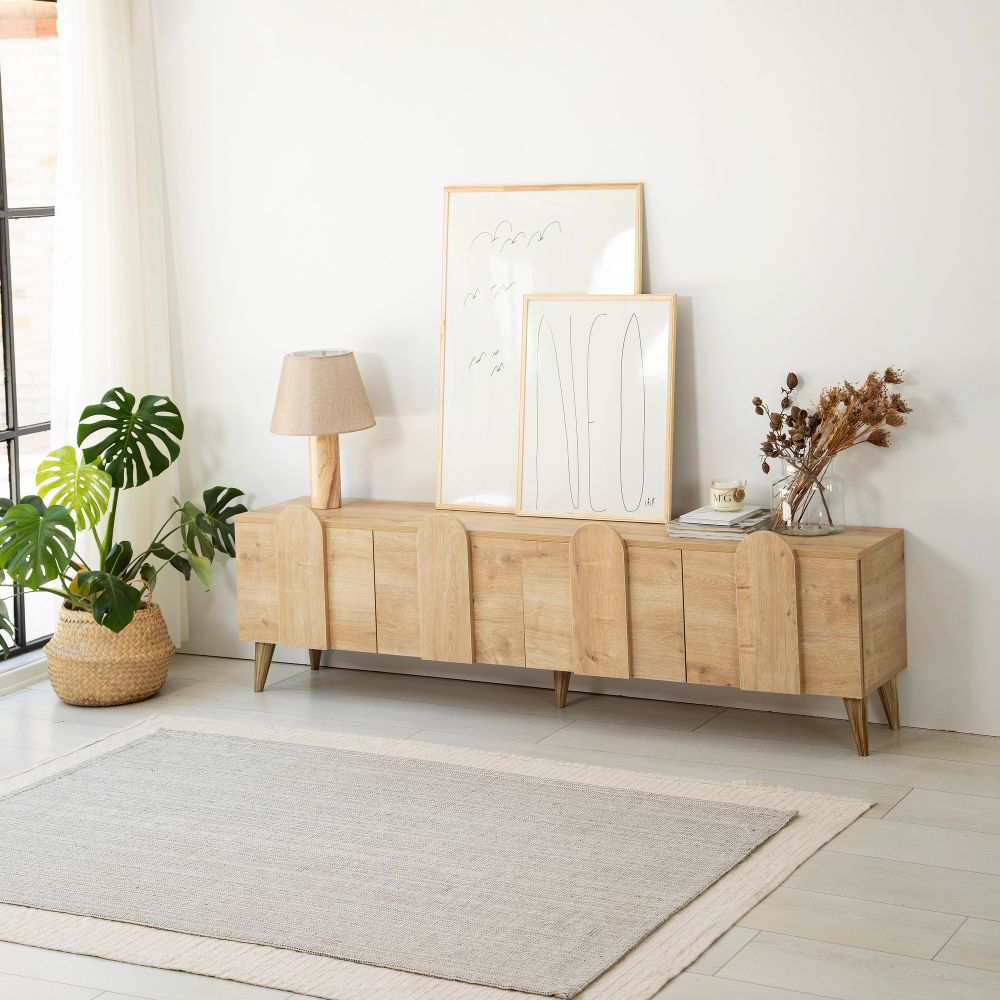 TV Stalak New Line - Oak v2 od Hrastovine slika 3