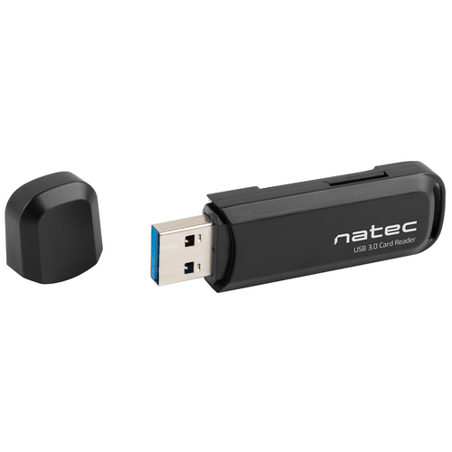 Natec NCZ-1874 SCARAB 2, Compact USB 3.0 SD Card Reader, microSD/microSDHC/microSDXC/SD/SDHC/SDXC/T-Flash slika 3