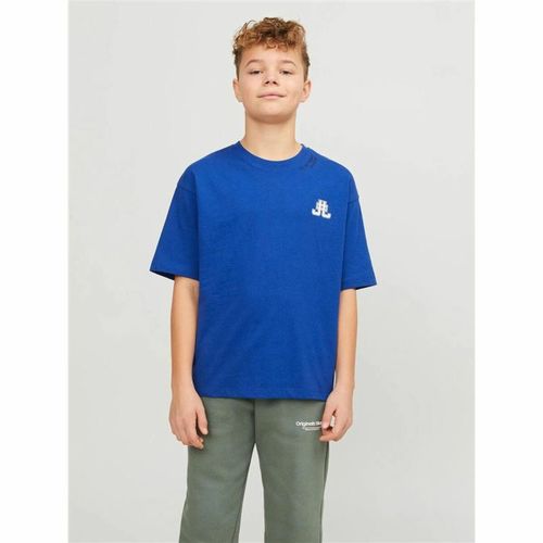 Dječja Majica Kratkih Rukava Jack & Jones Jorcole Back Print - Tamno plava (110-116 cm) slika 3