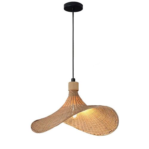 VISEĆA LAMPA OD BAMBUSA APP1642-1CP 30cm slika 3