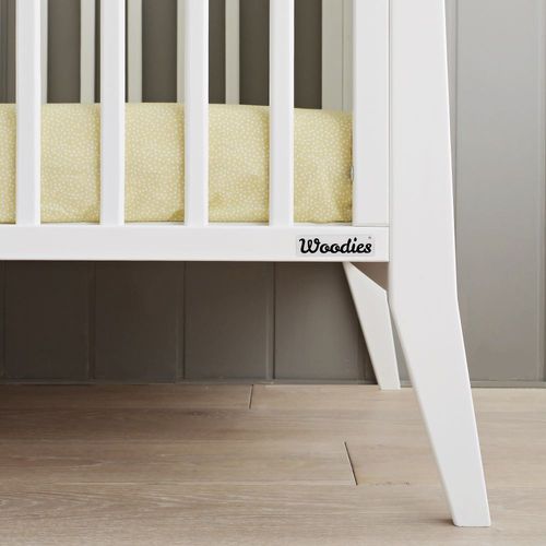 Woodies krevetić Slim Cot white slika 5