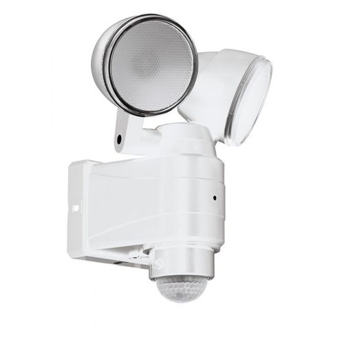 Eglo Casabas spoljna reflektor, led, 2x4w, na baterije, senzor, bela  slika 1