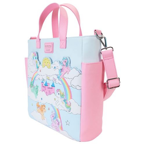 Loungefly My Little Pony Sky Scene convertible backpack tote bag 35cm slika 2