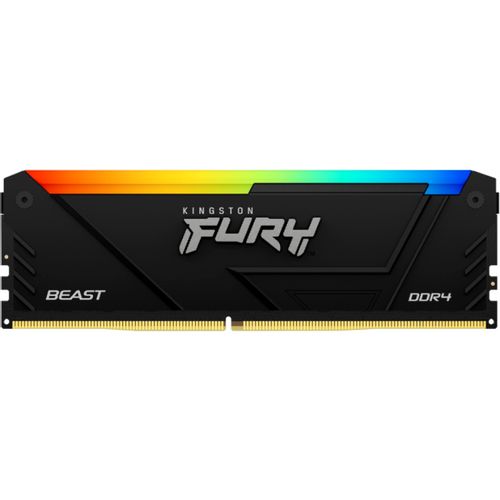 KINGSTON DIMM DDR4 32GB 3600MT/s KF436C18BB2A/32 Fury Beast Black RGB slika 1