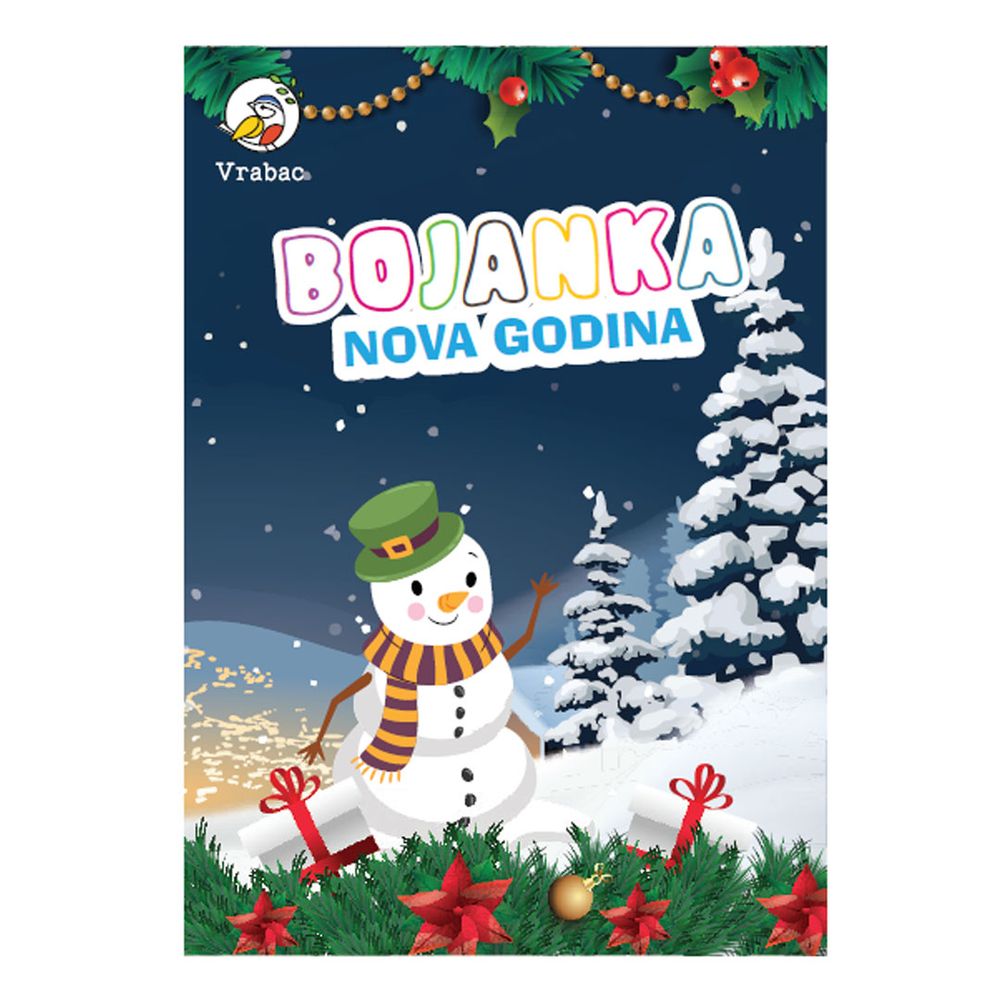 Vrabac Bojanka Sali, Nova godina A4 slika 1