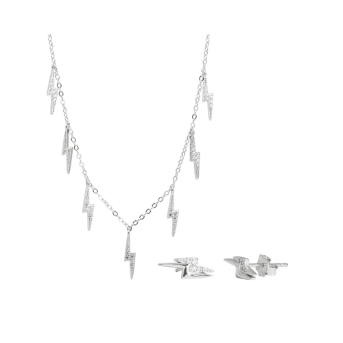 J&B Jewellery 967 Srebrni set slika 1