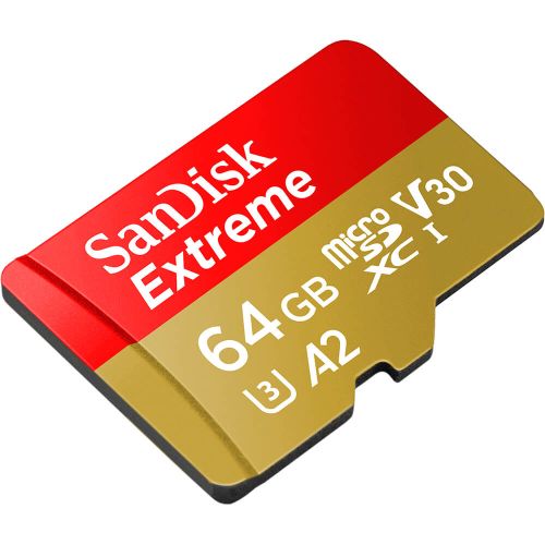 SanDisk Extreme microSDXC 64GB + SD adapter 170MB/s A2 C10 V30 UHS-I U3 slika 3