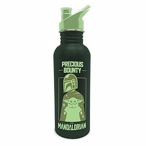 PYRAMID STAR WARS: THE MANDALORIAN (PRECIOUS BOUNTY) METAL CANTEEN BOTTLE