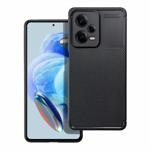 CARBON PREMIUM maska za XIAOMI Redmi NOTE 12 PRO 5G crna slika 1