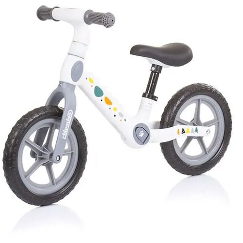 Balance Bike Chipolino Dino White Grey slika 1