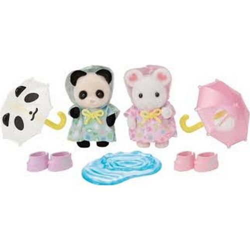 Sylvanian Drugari Iz Vrtica Kisni Dan Set slika 1