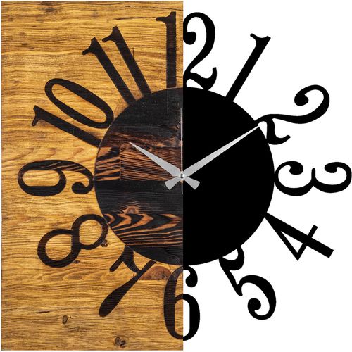 Wallity Ukrasni drveni zidni sat, Wooden Clock 7 slika 4