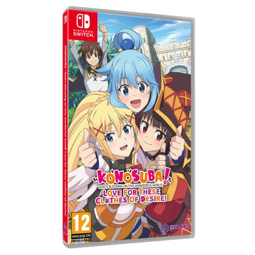 Konosuba - Gbotww! Love For These Clothes Of Desire! (Nintendo Switch) slika 1