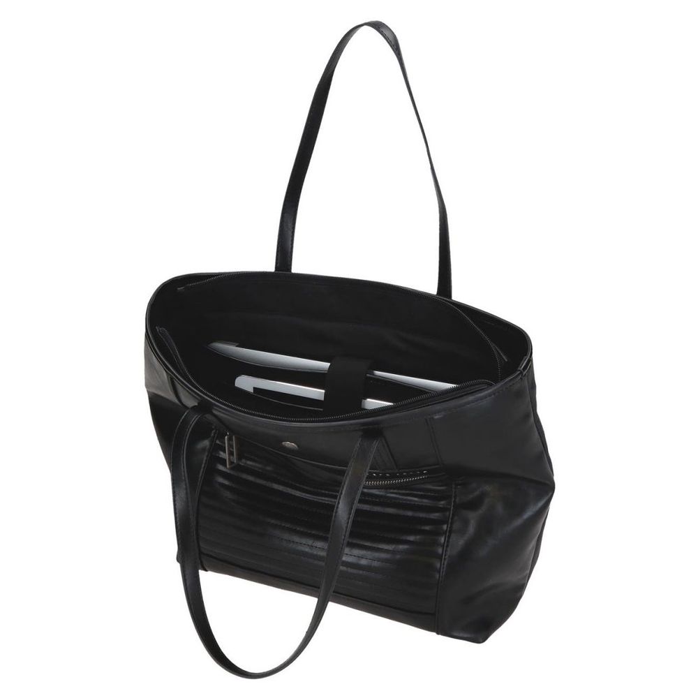Pepe Jeans torba na rame 34 cm ženska, biker 7157541, crna slika 2