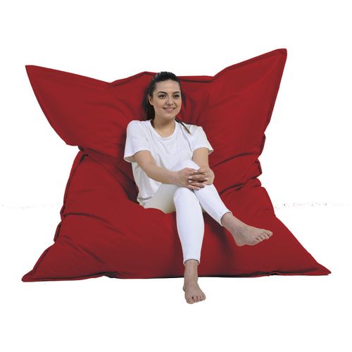 Atelier Del Sofa Giant Cushion 140x180 - Crvena baÅ¡tenska leÅ¾aljka od pasulja slika 1