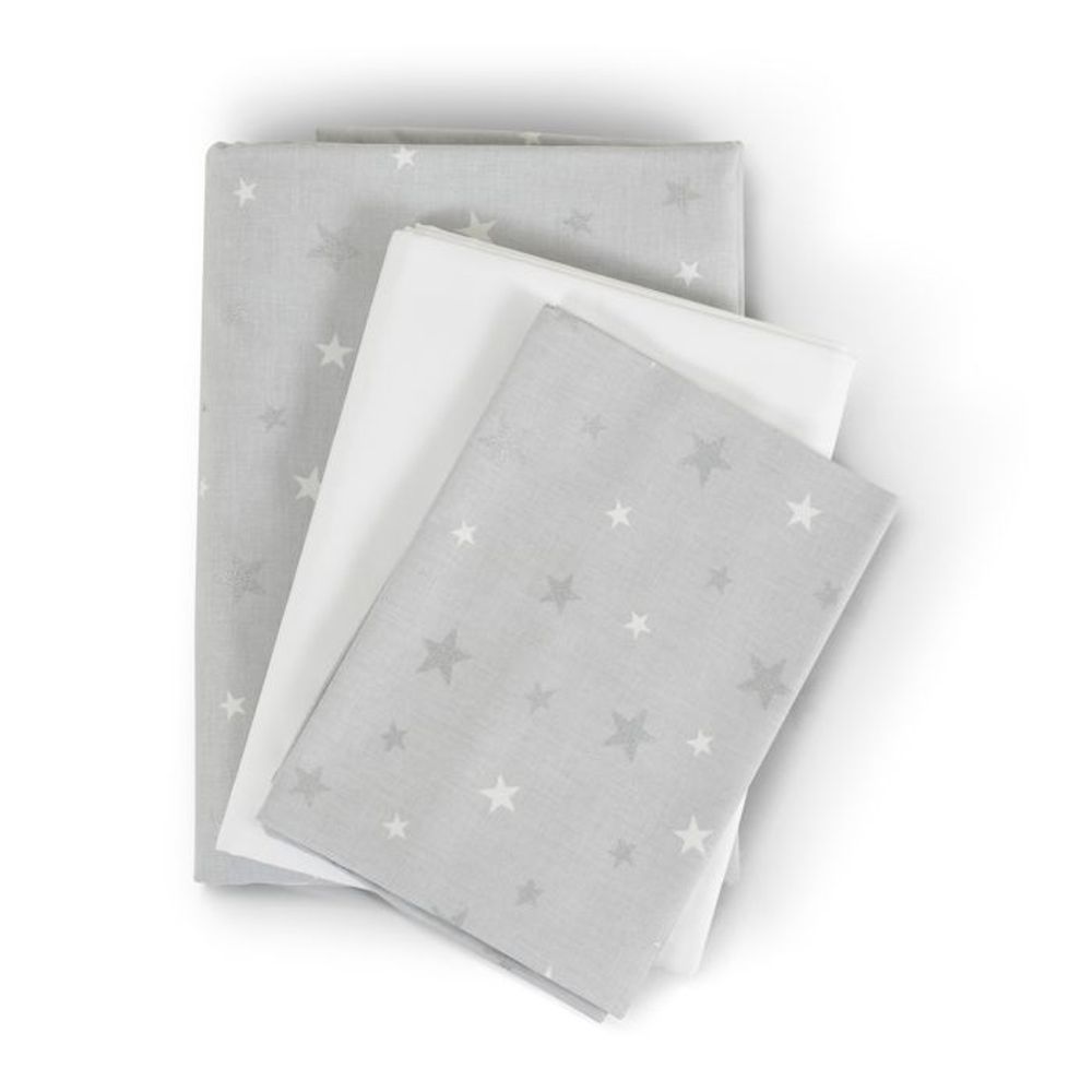 Hugzzz Set posteljine NOOK, Grey Stars slika 3