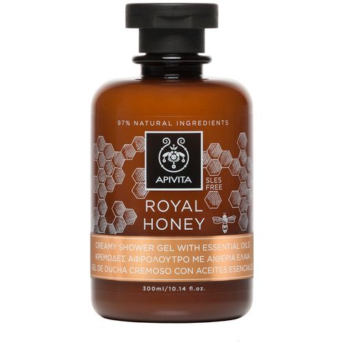 APIVITA Royal honey Kremasti gel za tuširanje s esencijalnim uljima 300 ml slika 1