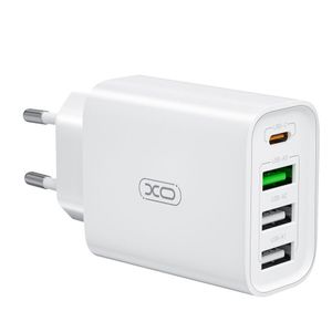 XO brzi punjač Tip c + 3xUSB L120 + kabl