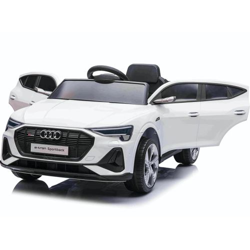 Baby Auto Audi E- Tron 12V Bela slika 6