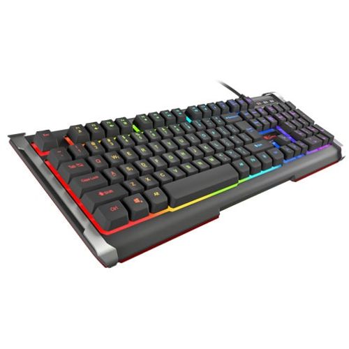 Natec NKG-0993 GENESIS RHOD 400 RGB, Gaming Keyboard, Antighosting, Spill Proof, RGB Backlit, Wired, USB slika 2