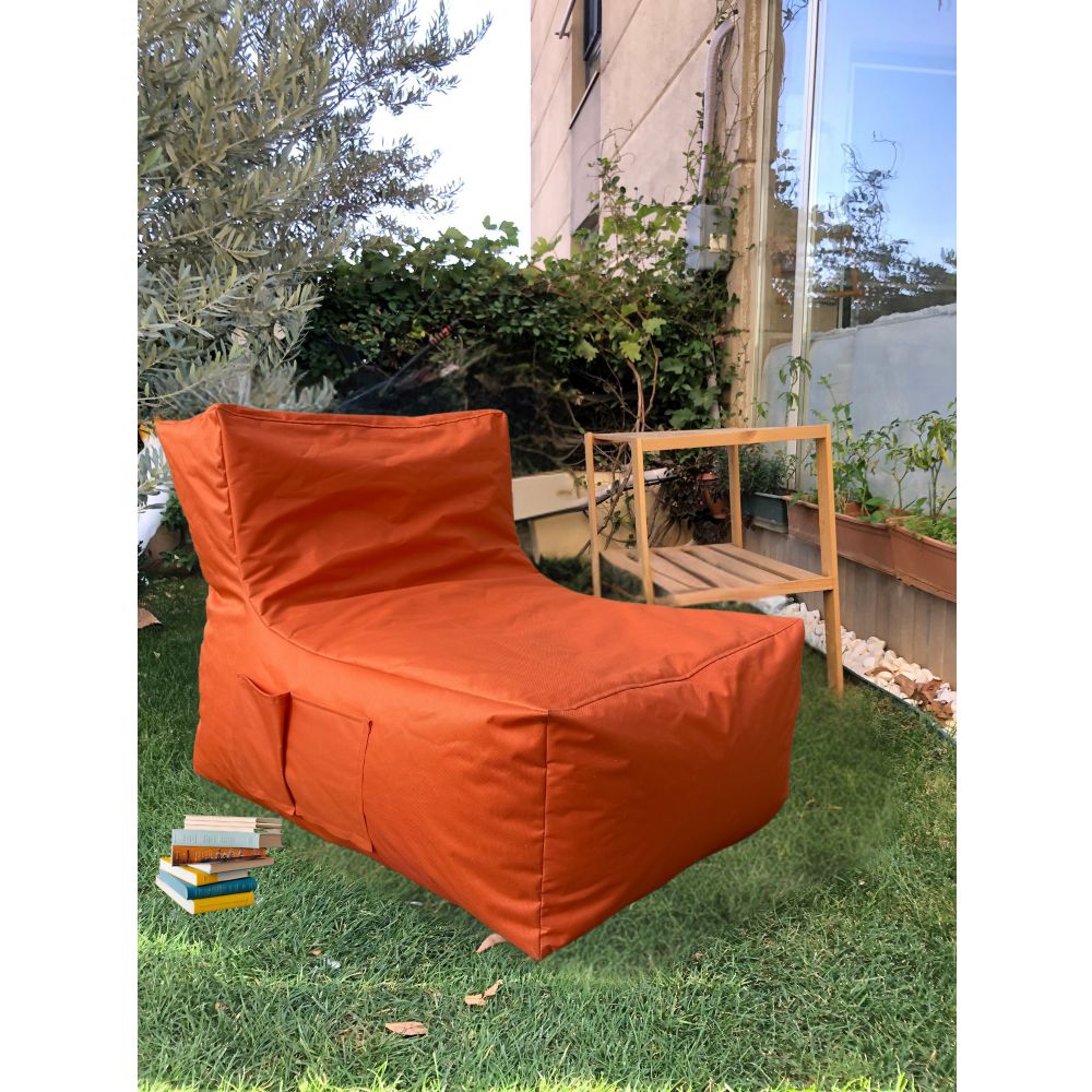 XXL Sedir - Narandžasti Bean Bag slika 1