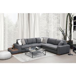 Atelier Del Sofa Kutna garnitura, Antracit, Loop 6