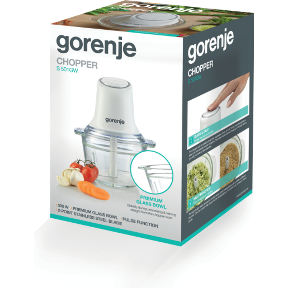 Gorenje Sjeckalica S501GW / 500 W, 1 l slika 2