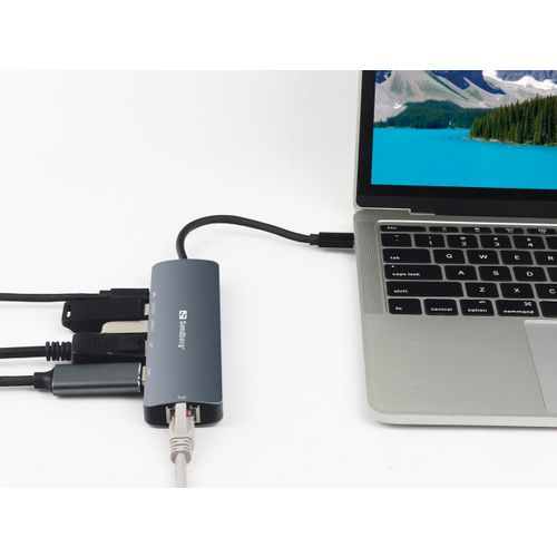 Sandberg USB-C Dock HDMI+3xUSB+PD 100W