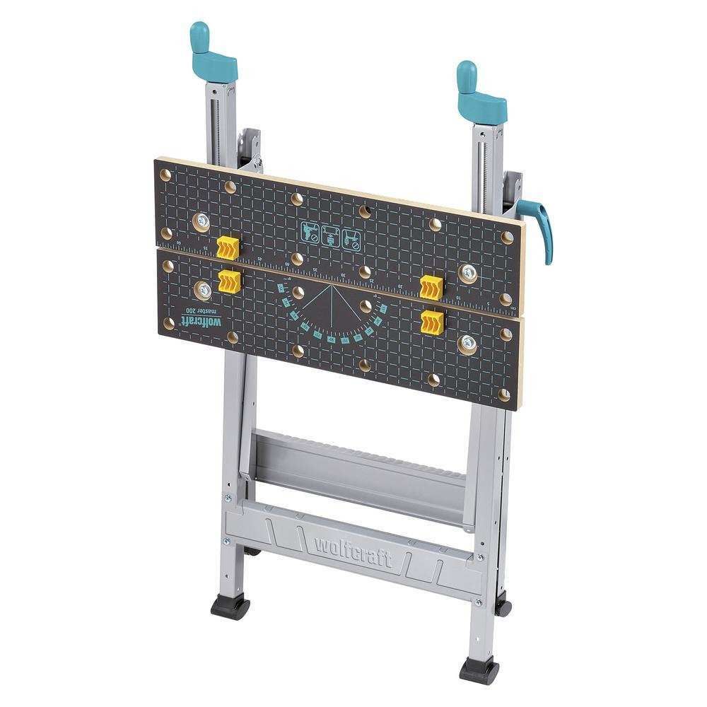 Wolfcraft Stol Radni i Stezni Master 200 / 645 x 450 x 800 mm - 6177000 slika 2