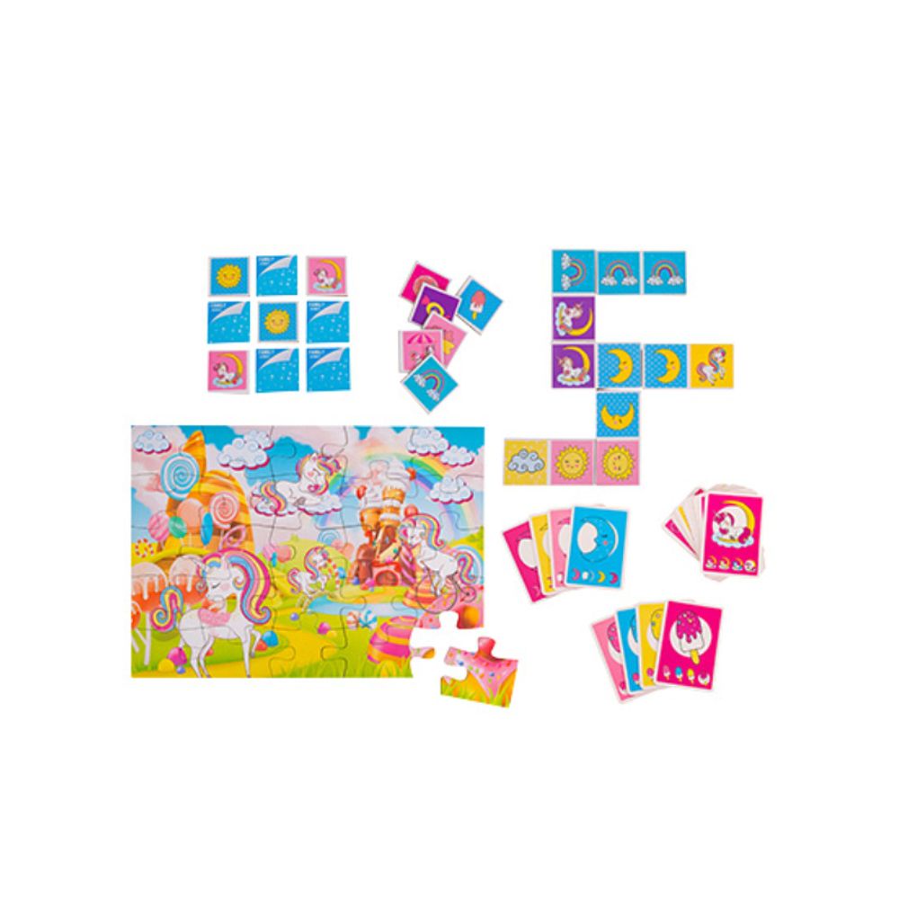 GLOBO FAMILY GAMES Unicorn Igra 4u1  slika 2