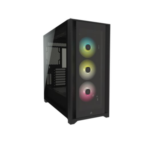 Corsair kućište iCUE 5000X RGB Tempered Glass Mid-Tower slika 1