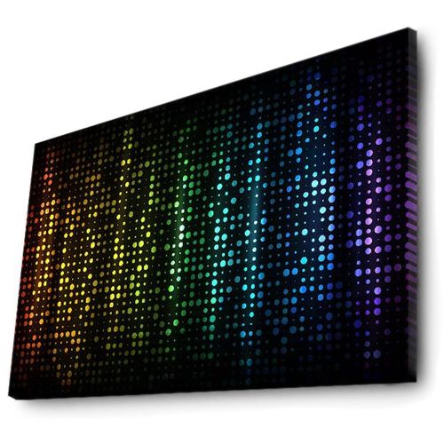 4570İACT-37 Multicolor Decorative Led Lighted Canvas Painting slika 5