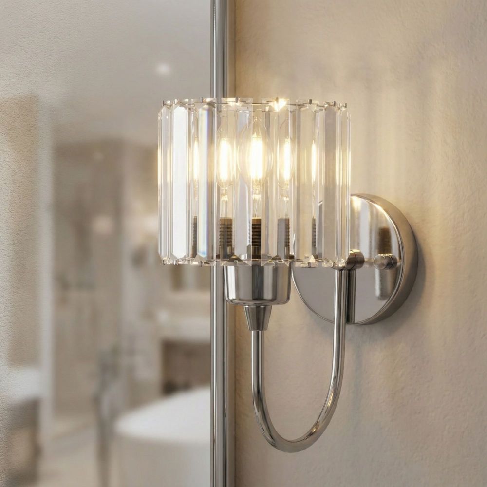 Zidna Lampa Yakops - 15710 - A, boje: Hrom slika 5