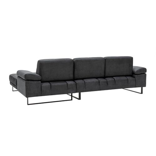 Atelier Del Sofa Kutna garnitura, Antracit, Mustang Large Right - Antracite slika 10